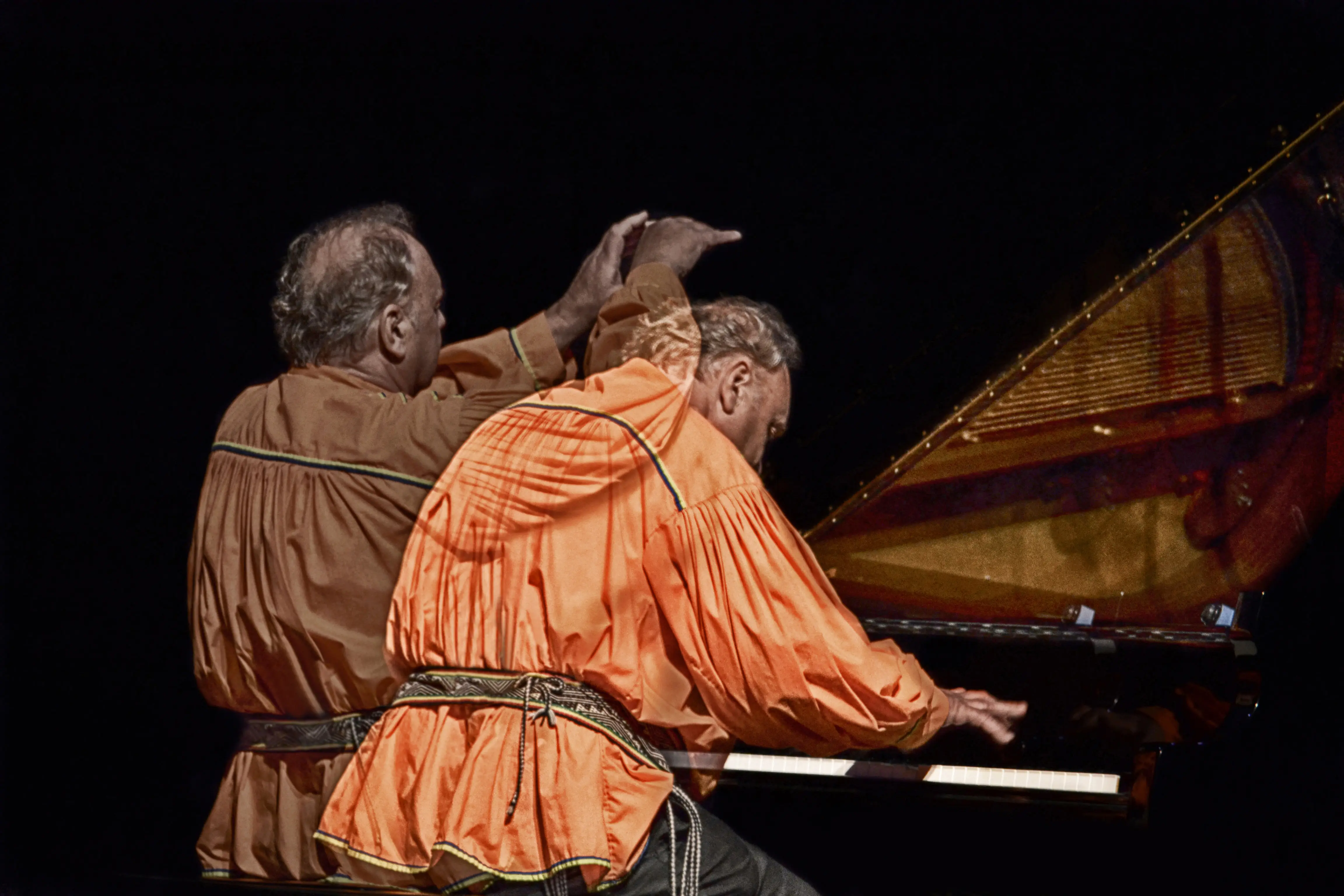Romayne Wheeler aan de piano